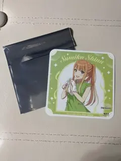 学マス × 極楽湯 コラボ コースター 秦谷美鈴 学園アイドルマスター