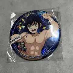 鬼滅の刃 namco限定 ホログラム缶バッジ 嘴平伊之助 鬼滅の刃 嘴平伊之助 猪子 ナムコ ホログラム 缶バッジ