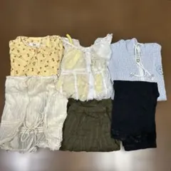 【中古／120センチ】女児夏服まとめ売り ＊ little XOXO