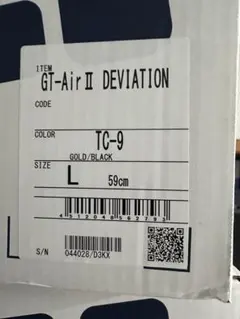 SHOEI GT-Air II DEVIATION L ゴールド/ブラック　新品のサムネイル