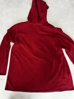 302 MOTHERHOOD フリーストップス Mサイズ 赤　フード付き