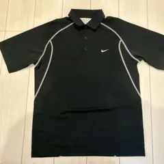 Nike Dri-FIT ブラックポロシャツ