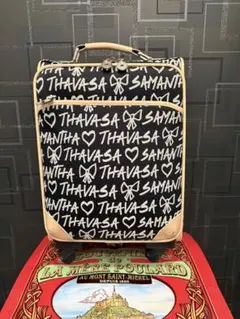Samantha・Thavasa ロゴプリント キャリーケース 中型