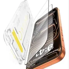 ガラスフィルム iPhone 17Pro用 保護フィルム 2枚セット強化ガラス