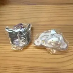 サンリオキャラクターズ　パッケージチャーム　クロミ　シナモンロール