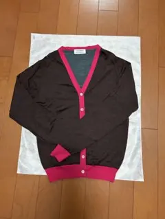 ウール カーディガン