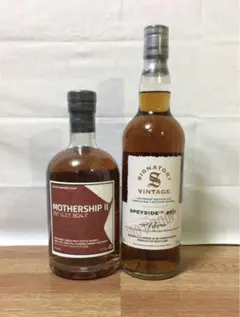 ボトラーズ マッカラン マザーシップⅡ12年&スペイサイド(M)13年 2本 ボトラーズ マッカラン マザーシップⅡ12年&スペイサイド(M)13年 2本