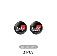 ドアキーホールステッカー 鍵穴隠し GRスポーツ 2個