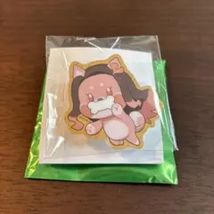 鬼滅の刃 バレンタイン&ホワイトデー2026 アニマルクッキーバッジ 竈門ねずこ