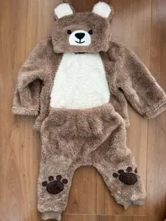 クマの着ぐるみ (ブラウン) 90cm 美品