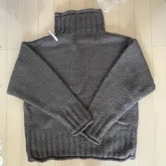 SENSE OF PLACE ダークブラウン ニット