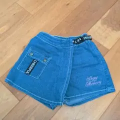 キッズ デニム キュロットスカート 140cm