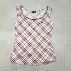 BURBERRY バーバリー ブルーレーベル ノバチェック タンクトップ