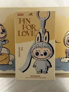 LABUBU PIN FOR LOVE ラブブ イニシャルA-M新品未開封 1箱