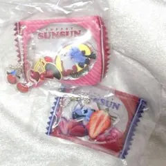 パペットスンスン　シャカシャカキャンディチャーム　ガチャ　キーホルダー