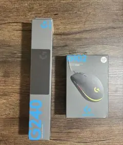 Logitech G102 マウスとG240マウスパッドセット