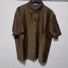 ブラウン　半袖シャツのサムネイル
