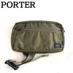 希少★PORTER ポーター ショルダーバッグ ボディーバッグ カーキ 廃盤品