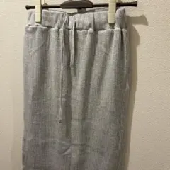 グレー タイトスカート