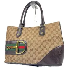 GUCCI Horsebit ホースビット GGキャンバス シェリーライン