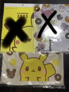 ミスタードーナツ　ポケモン　トートバッグ　メモ帳