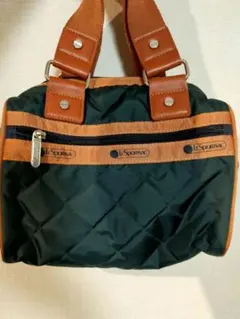 レスポートサック　ミニサッチェルバッグ　ダークグリーン　神崎恵 レスポートサック 神崎恵 コラボ ミニサッチェルバッグ ディープ