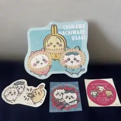 ちいかわ　ハチワレ　うさぎ　ステッカー 4枚セット