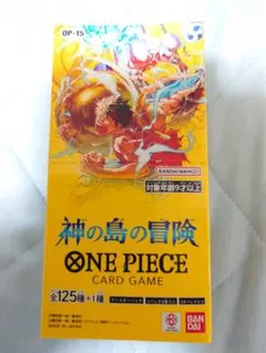 1327.ワンピースカードゲーム 神の島の冒険 未開封BOX テープ付き 1327.ワンピースカードゲーム 神の島の冒険 未開封BOX テープ付き