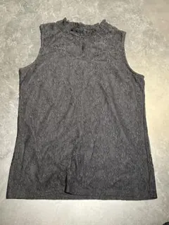 INGNI レース ノースリーブ 블랙