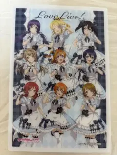 ラブライブ！ シリーズ　GiGO 特典クリアブロマイド　アリス風衣装 μ's