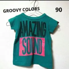《GROOVY COLORS》半袖 落書き Tシャツのサムネイル