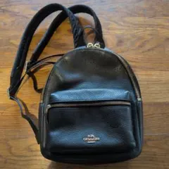 COACH ミニリュック ブラック