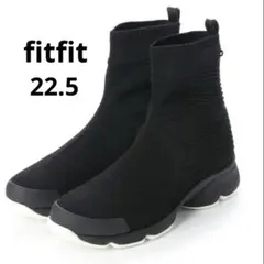 fitfit ニット　ソックス　ブーツ　22.5