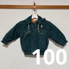 Bebe フード付き ダークグリーン ジャケット ベスト