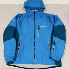 モンベル　パウダーライト ジャケット ビブ 上下セット 160cm montbell/モンベル/パウダーライトジャケット上下セット Kid's ブルー