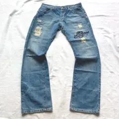 JOGE MARTIN archive damage denim y2k - メルカリ