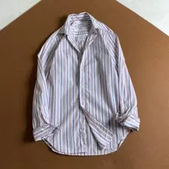 希少Frank✨フランクアンドアイリーン　スキッパーシャツ　ストライプ　コットン