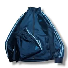adidas トラックジャケット トラックパンツ セットアップ ネイビー L