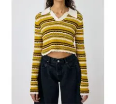 CROCHET シャツニット