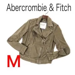 日本未発売　アバクロンビーアンドフィッチ　レザージャケット　メンズM メンズジャケット | Abercrombie & Fitch