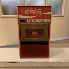 Coca-Cola カセットテープレコーダー　自販機型　非売品　箱有りのサムネイル