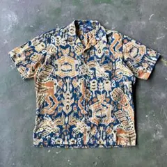 【総柄】Patagonia 半袖シャツ パタロハマレーシア製　Java fish 総柄】Patagonia 半袖シャツ パタロハマレーシア製 Java fish - メルカリ
