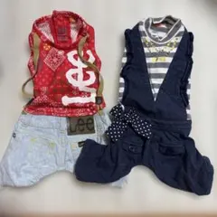 ペットパラダイス　3S 夏服ロンパース おまとめ　LEE含むのサムネイル