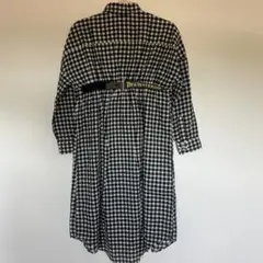 デニム＆ダンガリー　チェックシャツワンピース　01