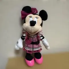 ミニーマウス クラブマウスビート クラビ ぬいぐるみバッジ ぬいば