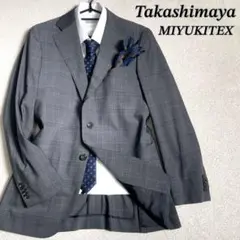 高級生地MIYUKITEX タカシマヤ　テーラードジャケット　モヘヤ混　メンズ