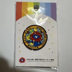 ミャクミャク 木製バッジ 大阪万博公式 - メルカリ