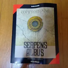 レトロ品WHITESNAKE SERPENS ALBUS バンドスコア1988年