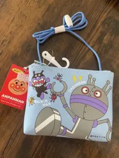 新品未使用！アンパンマン ポーチ ばいきんまんとだだんだん ミニミニポシェット