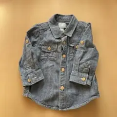 babyGap デニム調シャツ 12-18ヶ月